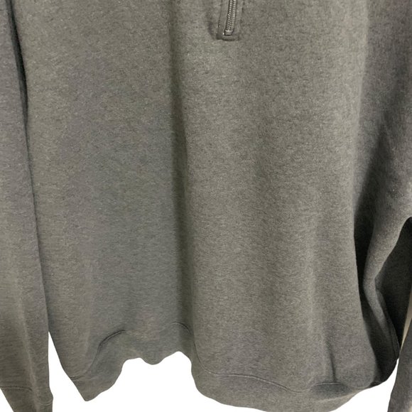 COPY - LL Bean 1/4 Zip Sweater Men’s Size 2XL Reg Grey Heavy Knit Pullover 100%… - Picture 3 of 6